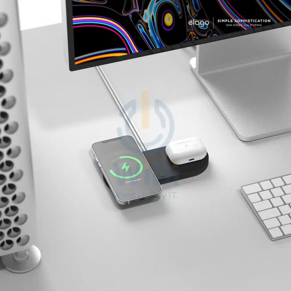 Elago Magsafe Charging Hub Duo - Black Accessories > Power Adapters