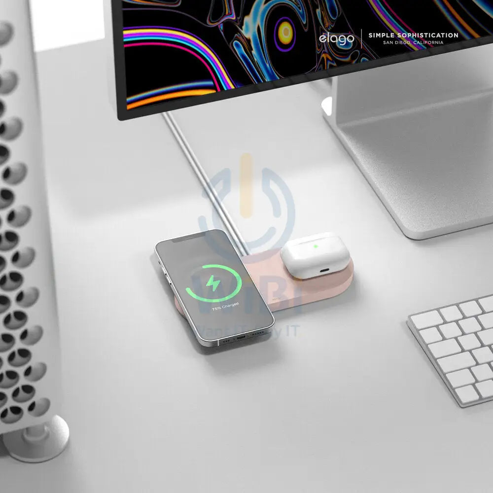 Elago Magsafe Charging Hub Duo - Sand Pink Accessories > Power Adapters