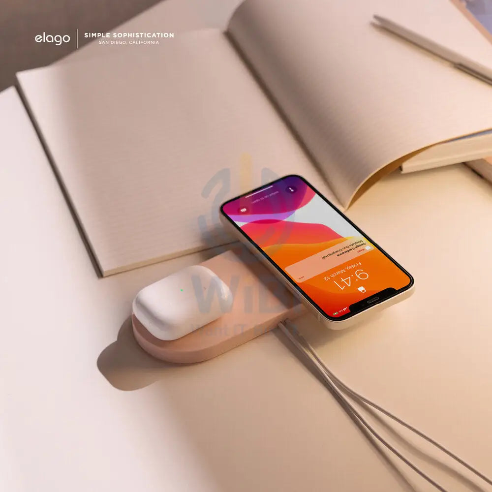 Elago Magsafe Charging Hub Duo - Sand Pink Accessories > Power Adapters