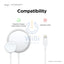 Elago MagSafe Charging MS5 Duo (Compatible with MagSafe Charger & Apple Watch Charger) - Dark Grey / Jean Indigo - Dark