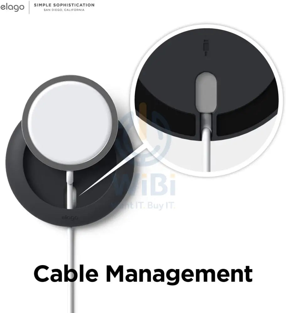 Elago Magsafe Charging Pad - Black Accessories > Power Adapters