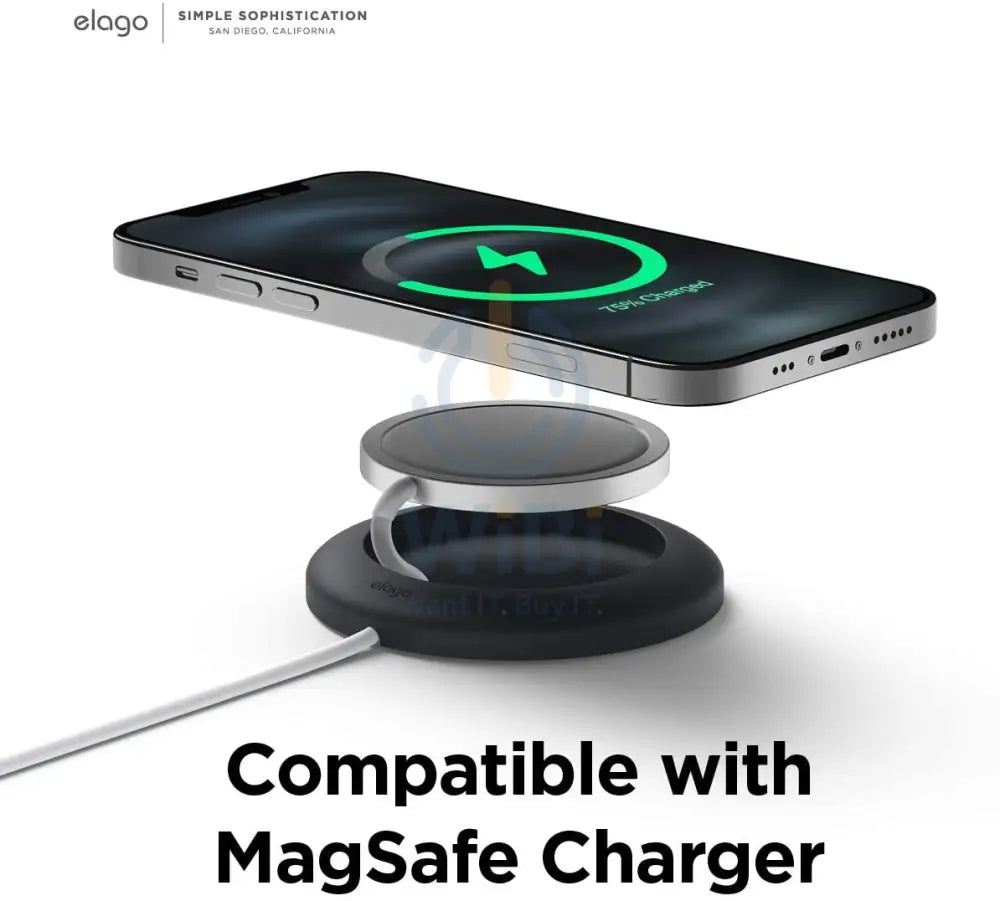 Elago Magsafe Charging Pad - Black Accessories > Power Adapters