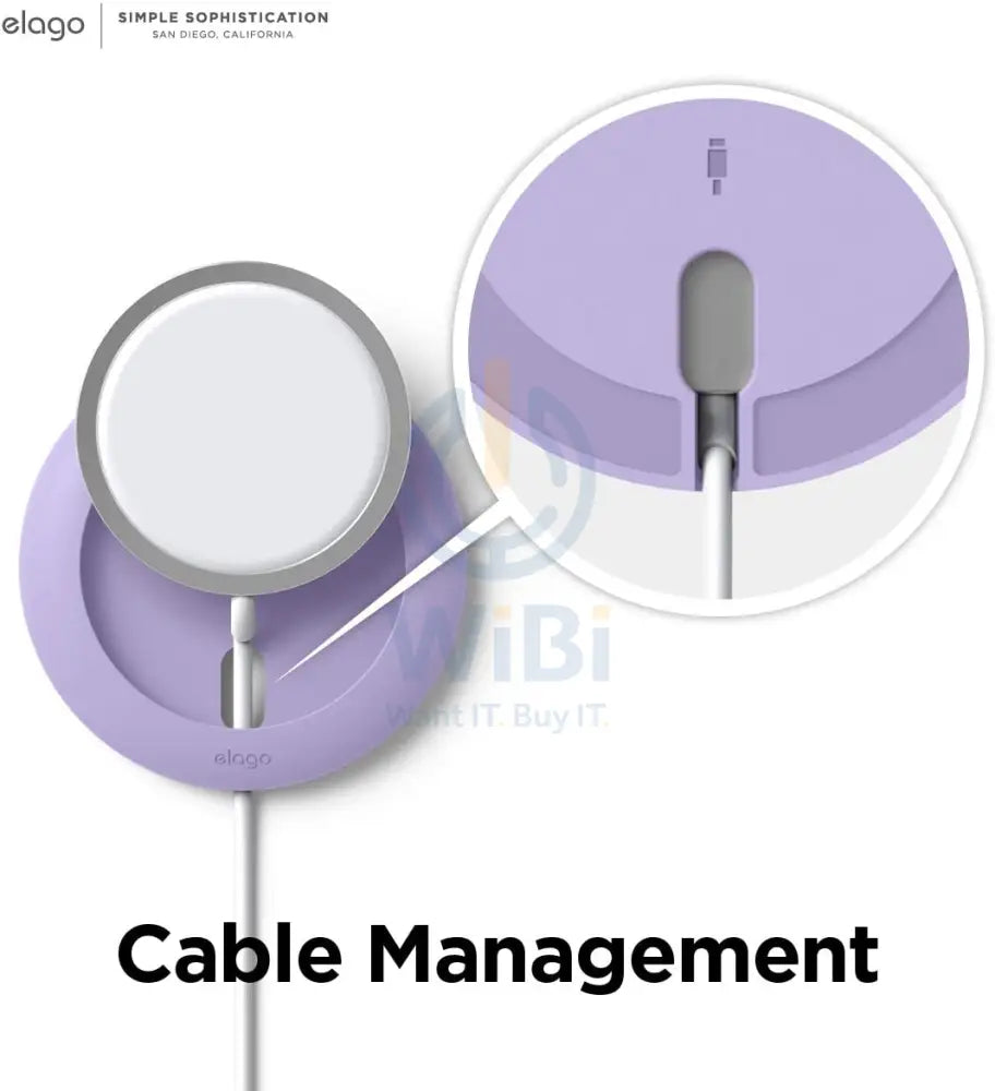 Elago Magsafe Charging Pad - Lavender Accessories > Power Adapters