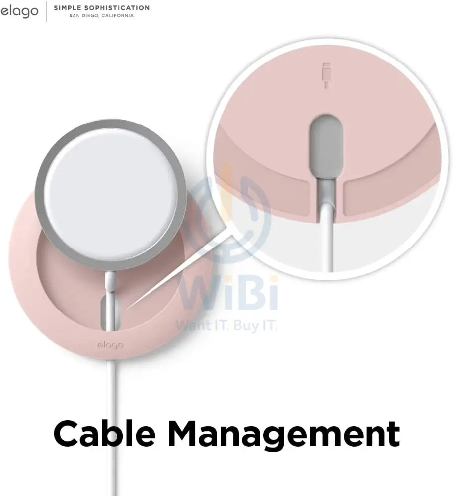 Elago Magsafe Charging Pad - Lovely Pink Accessories > Power Adapters