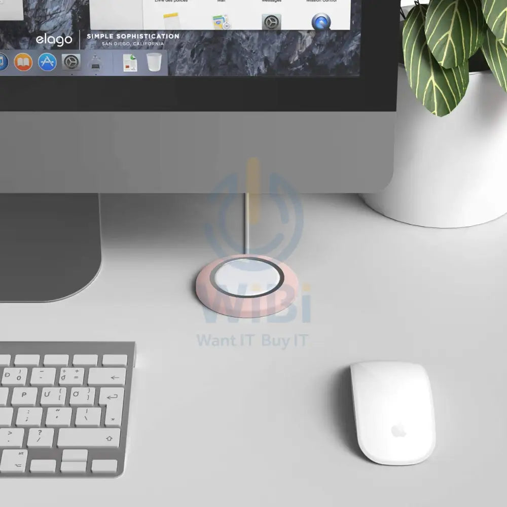 Elago Magsafe Charging Pad - Lovely Pink Accessories > Power Adapters