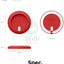 Elago Magsafe Charging Pad - Red Accessories > Power Adapters
