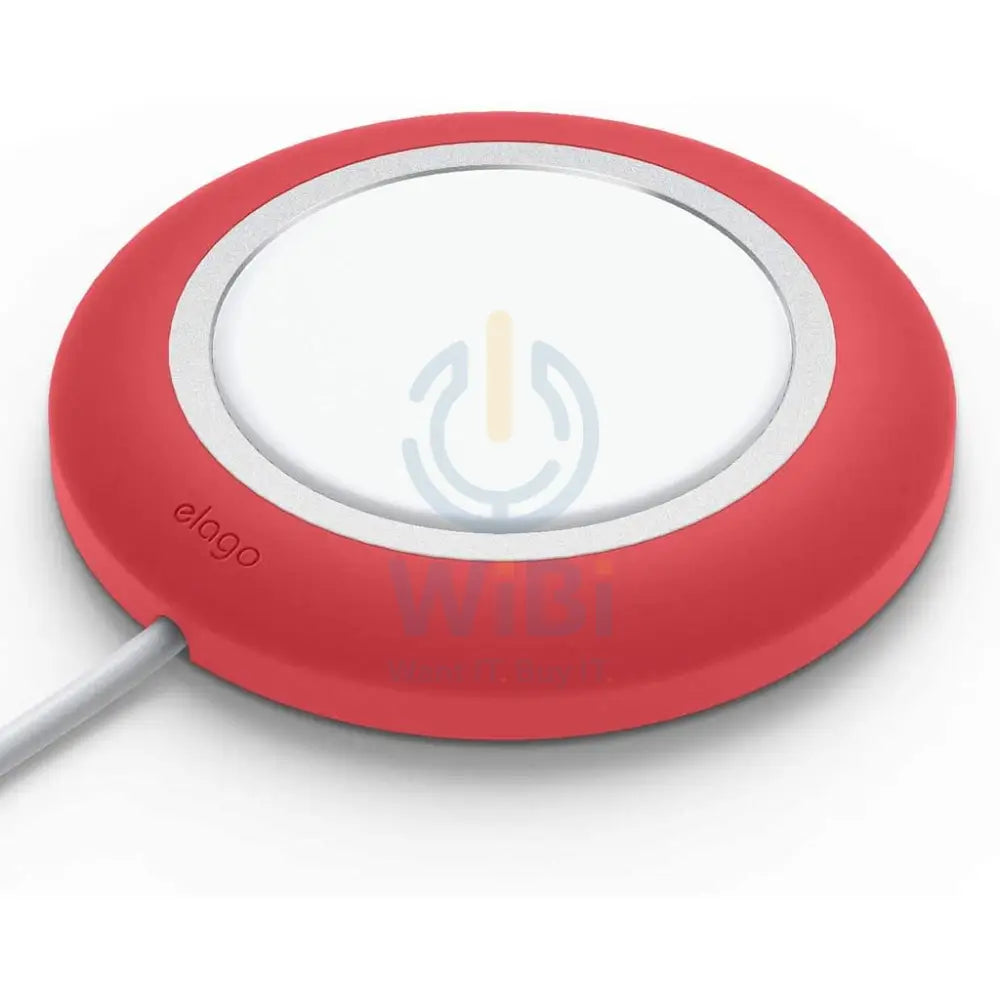 Elago Magsafe Charging Pad - Red Accessories > Power Adapters