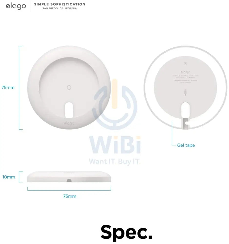 Elago Magsafe Charging Pad - White Accessories > Power Adapters