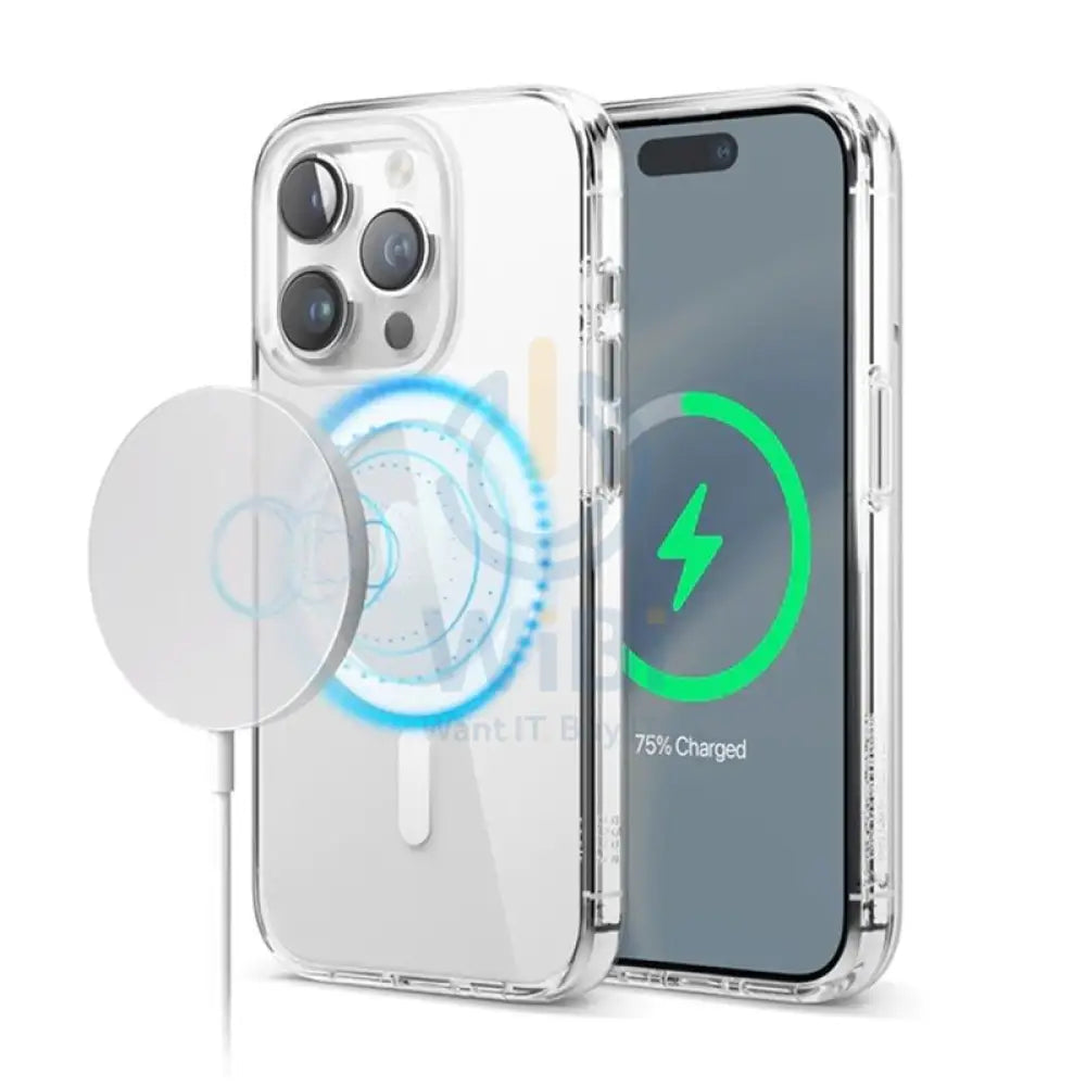 Elago MagSafe Magnetic Hybrid Case - Apple iPhone 15 Pro Max / White Accessories > Mobiles & Tablets > Mobiles