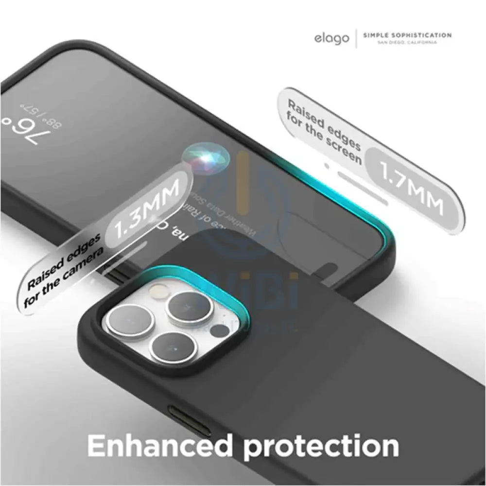 Elago MagSafe Magnetic Silicone Case - Apple iPhone 15 Pro / Black Accessories > Mobiles & Tablets > Mobiles