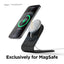 Elago MS3 Aluminum Charging Stand for MagSafe - Black Accessories > Mobiles & Tablets > Mobiles > Mobile Holder / Stands