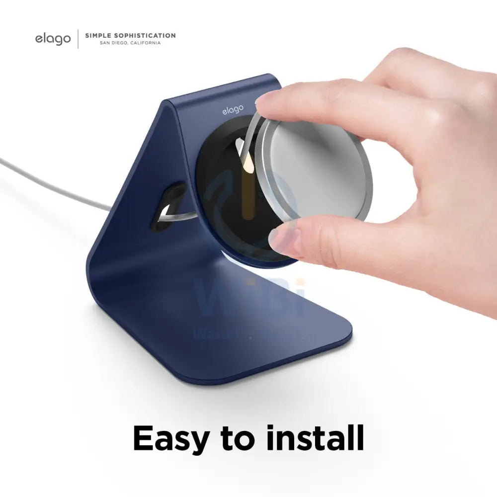 Elago MS4 Aluminum Charging Stand for MagSafe - Jean Indigo Accessories > Mobiles & Tablets > Mobiles > Mobile Holder