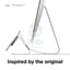 Elago MS4 Aluminum Charging Stand for MagSafe - Silver Accessories > Mobiles & Tablets > Mobiles > Mobile Holder