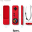 Elago R4 Retro Case for Apple TV Siri Remote (Lanyard Included) - Red Accessories > Smart Devices