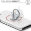 Elago Ring Holder -Grip and Stand - Silver Accessories > Mobiles & Tablets > Mobiles > Mobile Holder / Stands