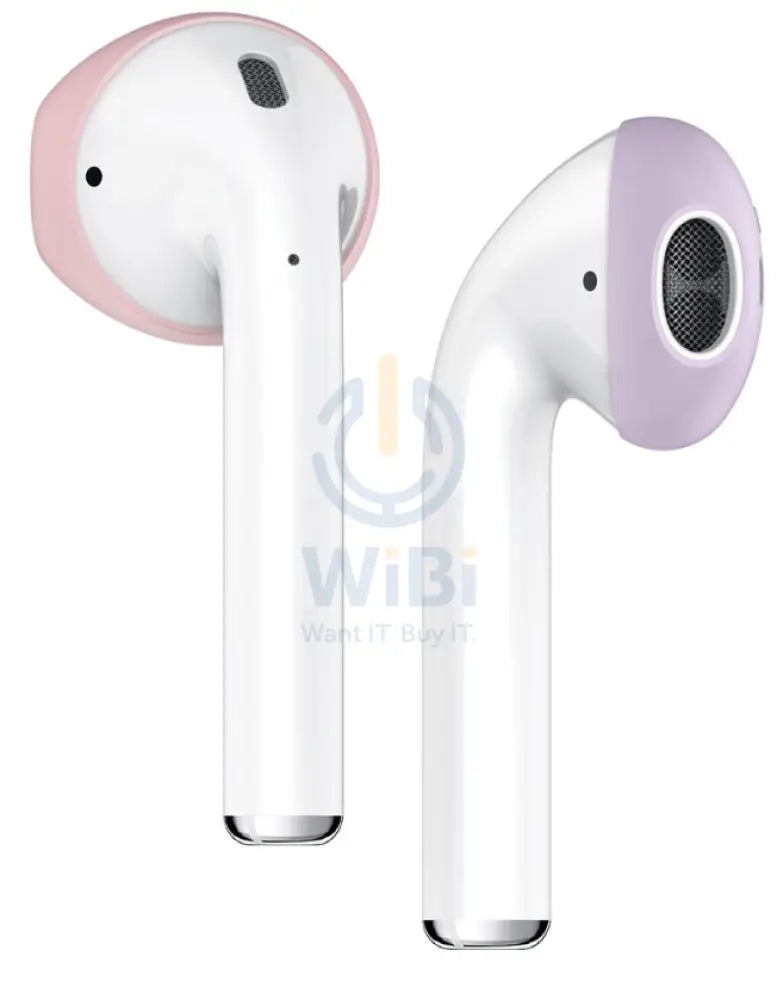 Elago Secure Fit covers - Apple Airpods 1 & 2 / Lovely Pink/Lavender / Pack Of 2 Accessories > Mobiles & Tablets