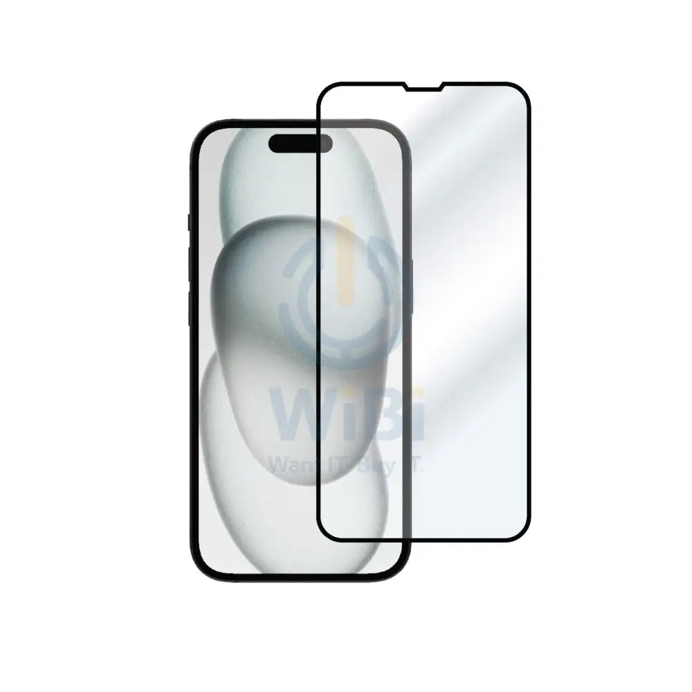 Eltoro Double Strong CF Screen Protector for iPhone 15 - Clear / Black Accessories > Mobiles & Tablets > Mobiles >