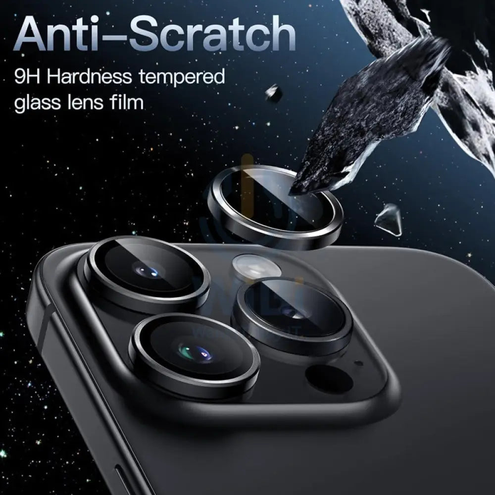 Eltoro Individual Ar Metal Rings Camera Lens Protector for iPhone 15 Pro / 15 Pro Max - Black Accessories > Mobiles &
