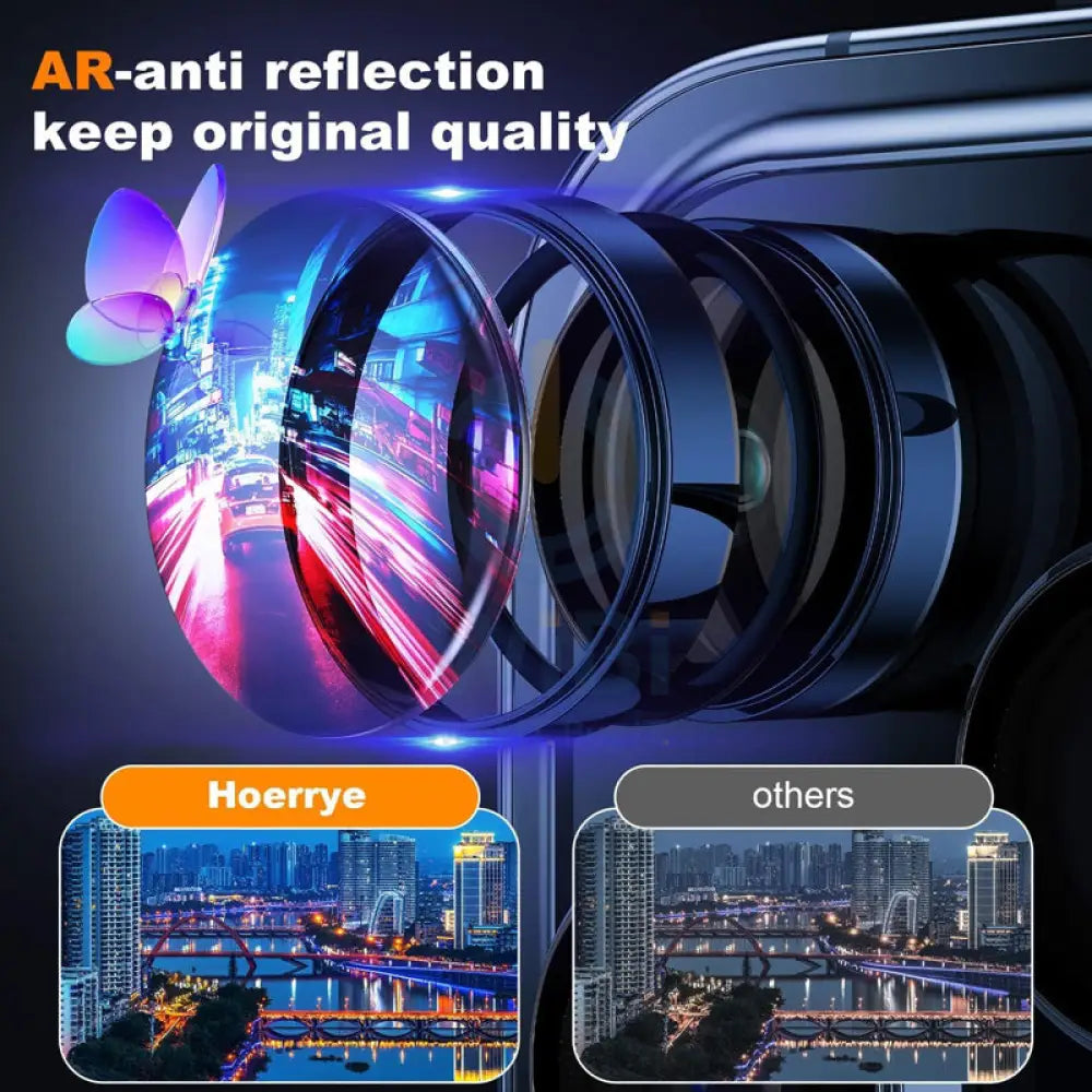 Eltoro Individual Ar Metal Rings Camera Lens Protector for iPhone 15 Pro / 15 Pro Max - Blue Accessories > Mobiles &