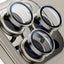 Eltoro Individual Ar Metal Rings Camera Lens Protector for iPhone 15 Pro / 15 Pro Max - Natural Titanium Accessories >