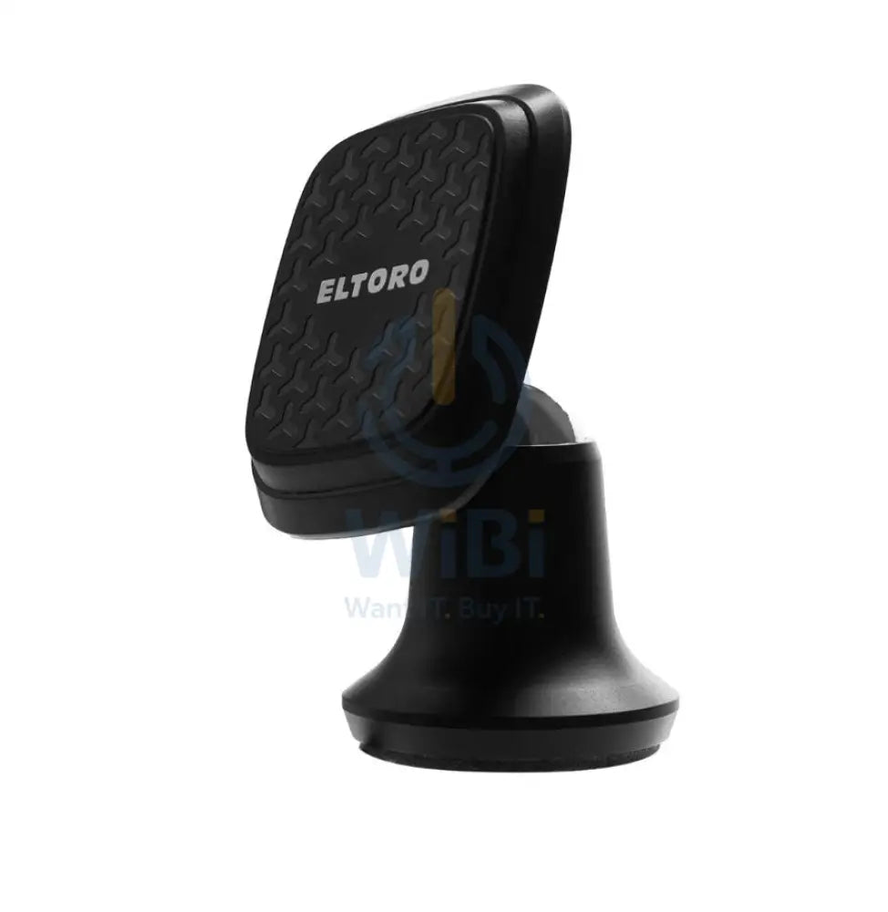 Eltoro Magnetic Metal Car Mount - Black Accessories > Mobiles & Tablets > Mobiles > Mobile Holder / Stands