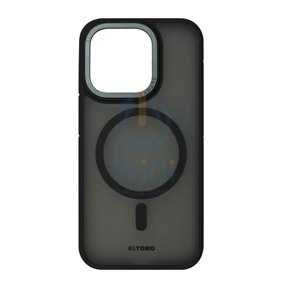 Eltoro Magsafe Arm-smoke Cover for iPhone 15 Pro Max - Black & Gray Accessories > Mobiles & Tablets > Mobiles > Covers
