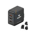 Eltoro Power Plug Home Charger with Travel Plug - 65W / GaN Tech / PD3.0 & QC3.0 / Black Accessories > Power Adapters