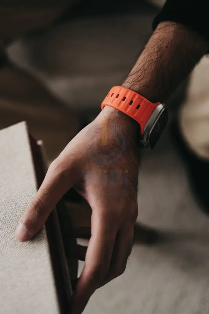 Eltoro Sport Rubber Band 44/45/49mm - Orange Accessories > Smart Watches > Straps