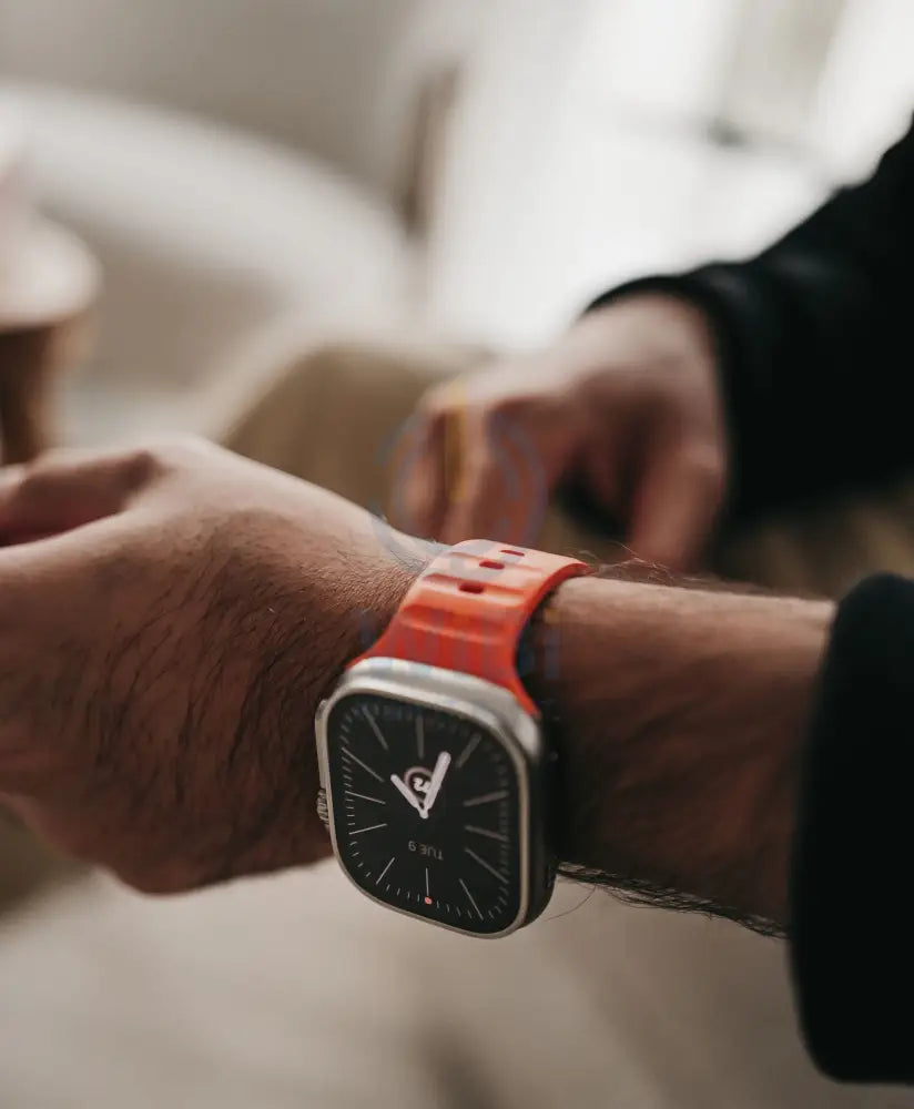Eltoro Sport Rubber Band 44/45/49mm - Orange Accessories > Smart Watches > Straps