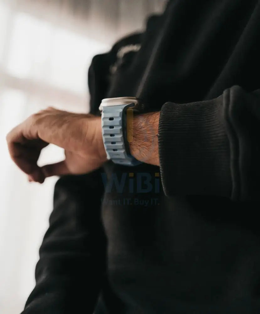 Eltoro Sport Rubber Band 44 / 45 / 49mm - Winter Blue Accessories > Smart Watches > Straps