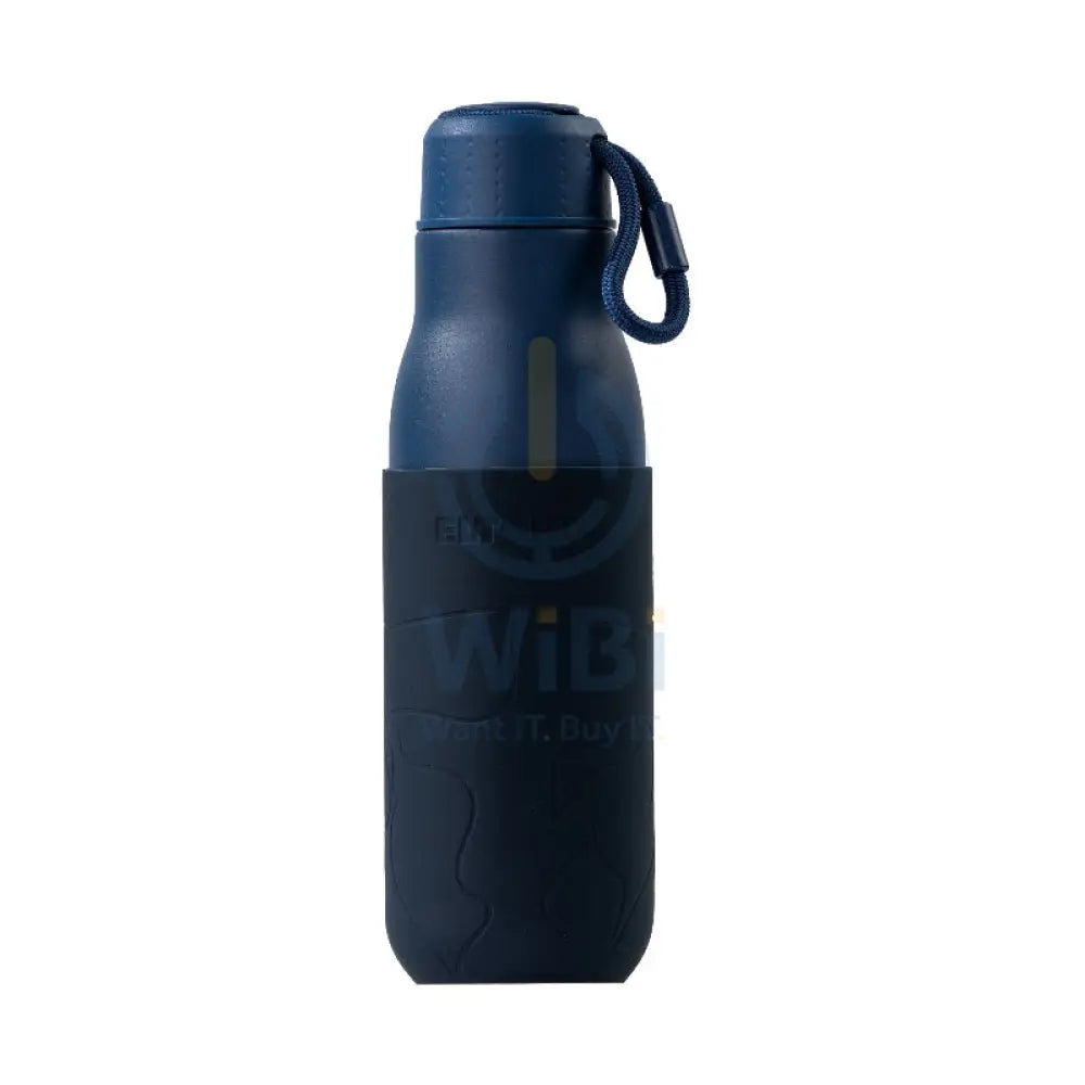 Eltoro Stainless Steel Bottle - 500ml / Navy with Navy Sleeve Accessories > Outdoor & Travel