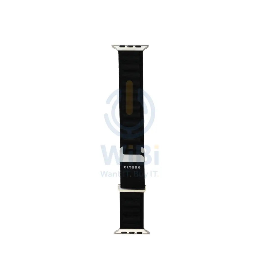 Eltoro Watch Band Loop 49 / 45 / 44 / 42mm - Black / Black Accessories > Smart Watches