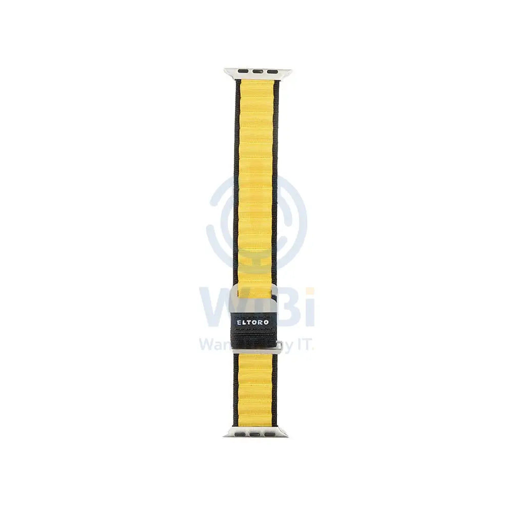 Eltoro Watch Band Loop 49 / 45 / 44 / 42mm - Black / Yellow Accessories > Smart Watches