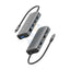 Energea AluHub Max 11 in 1 USB C Hub Gunmetal Accessories > USB Hub