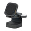 Energea MagCube 3 IN 1 Foldable Magsafe Fast Wireless Charger Gunmetal Accessories > Power Adapters