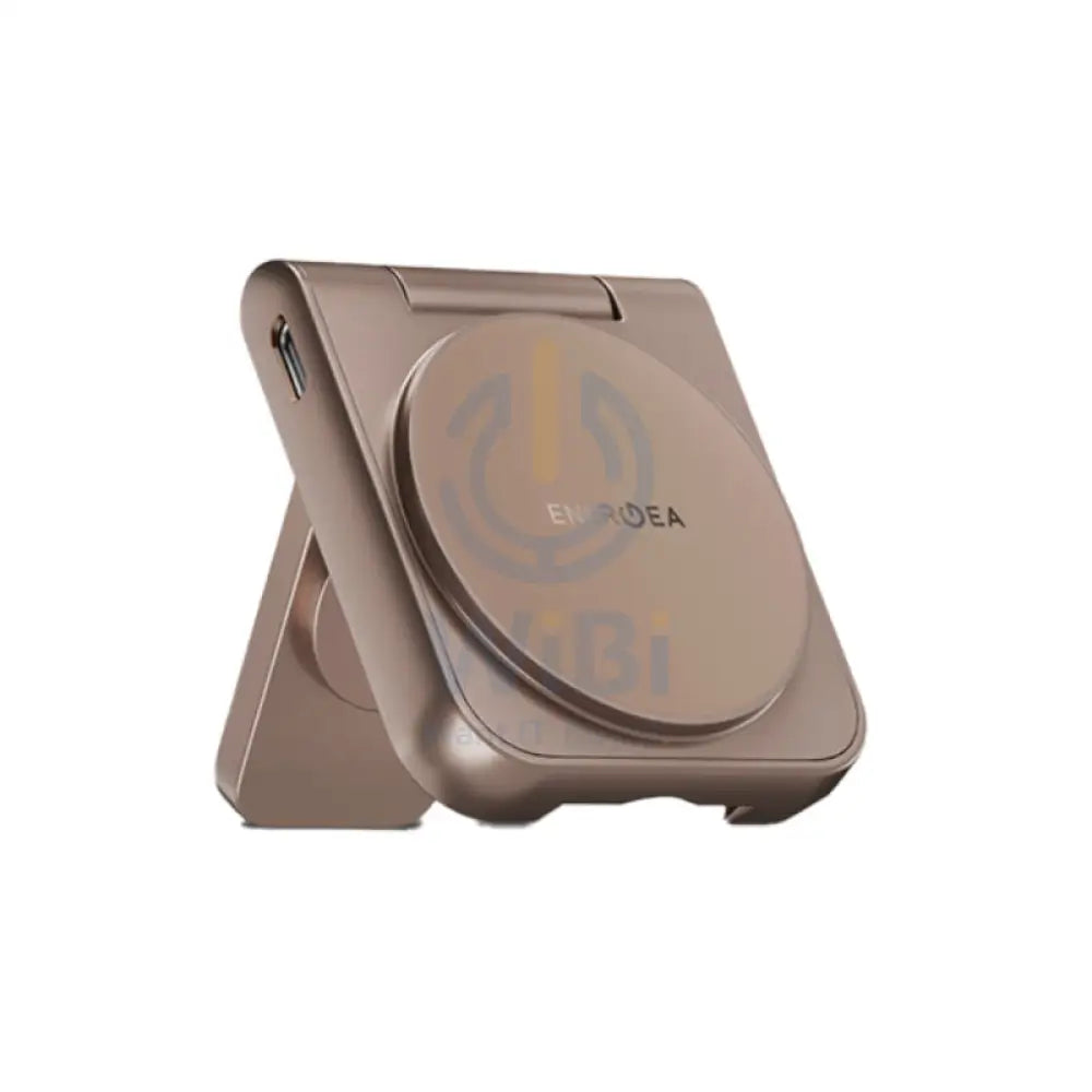 Energea MagDuo 2 IN 1 Foldable Magsafe Fast Wireless Charger 15W / Gold Accessories > Power Adapters