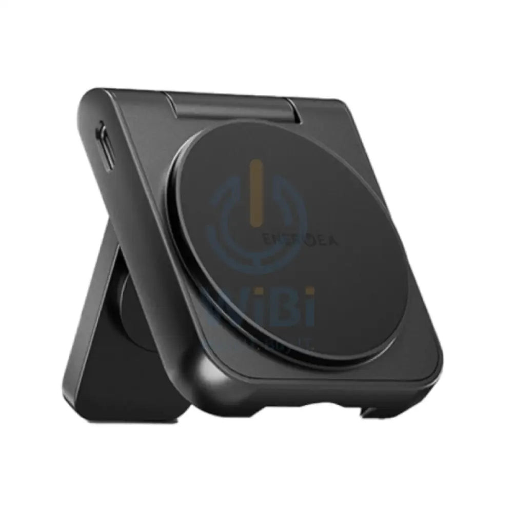 Energea MagDuo 2 IN 1 Foldable Magsafe Fast Wireless Charger 15W / Gunmetal Accessories > Power Adapters