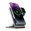 Energea MagTrio 3 IN 1 Foldable Magnetic Fast Wireless Charger 15W / Gunmetal Accessories > Power Adapters