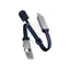 Energea Sheath Key 2-IN-1 Cable - 60W / 480Mbps / USB-C / USB-A / 0.15 Meter / Blue Accessories > Cables & Converters >