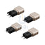 Energea TravelGo 2 Port PD Travel Adapter USB C / 45W / Gold/Black Accessories > Power Adapters