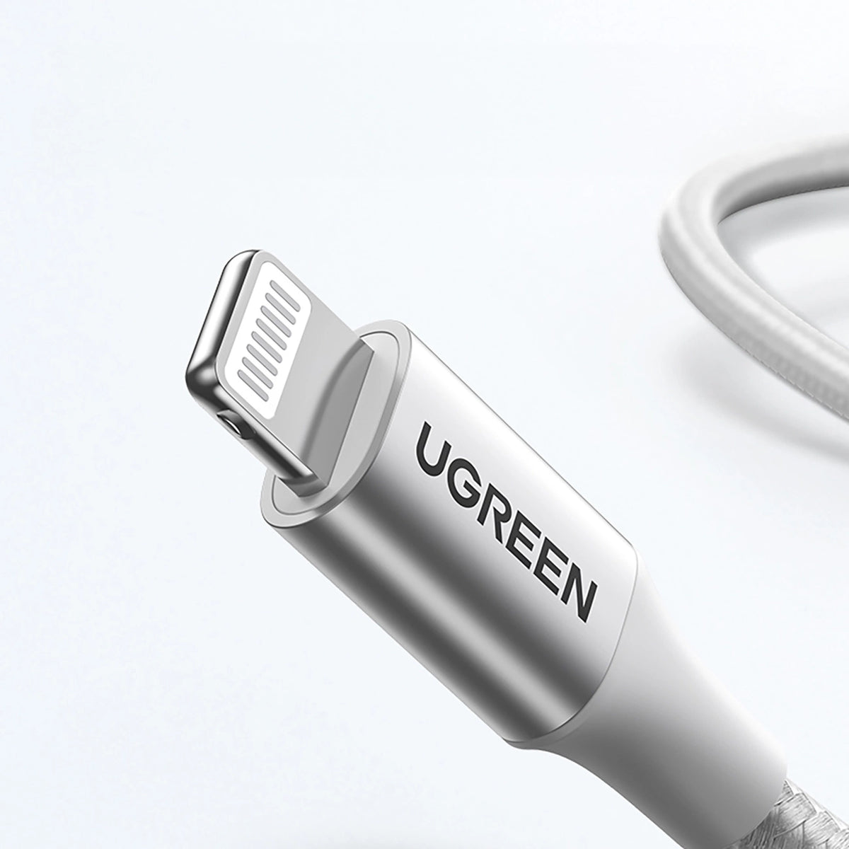 UGREEN USB-C to Lightning Cable - 1 Meter / Silver