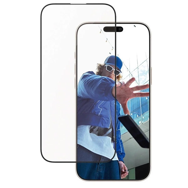 PanzerGlass Ultra-Wide Fit Alum Frame Screen Protector For Apple iPhone 16 Pro Max - Clear