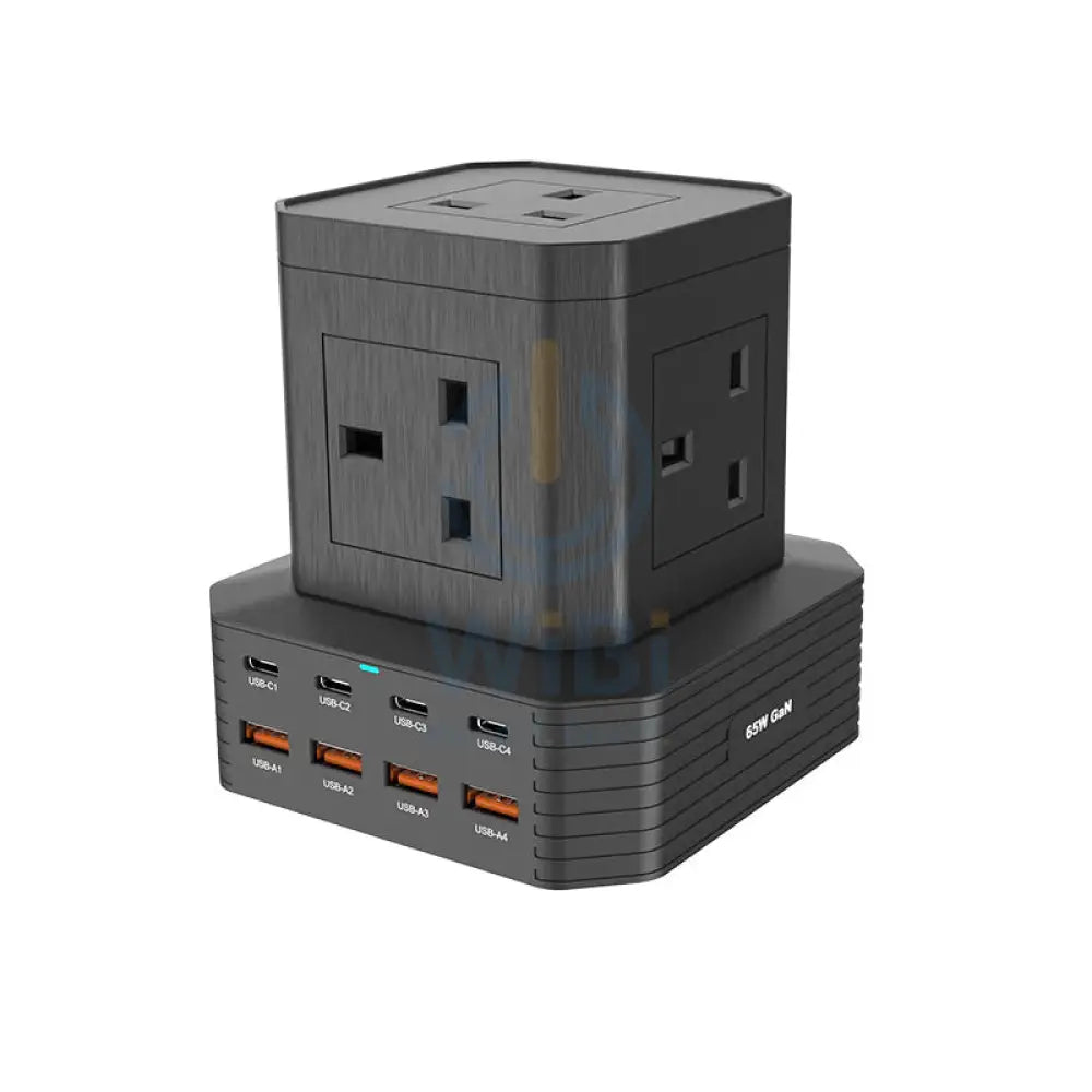 Engage 13 in 1 Ports GaN High Speed 65W Power Socket - Black Accessories > Power Adapters