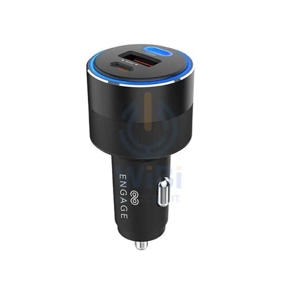Engage 130W 3Port Car Charger - Black Accessories > Mobiles & Tablets > Mobiles > Car Chargers
