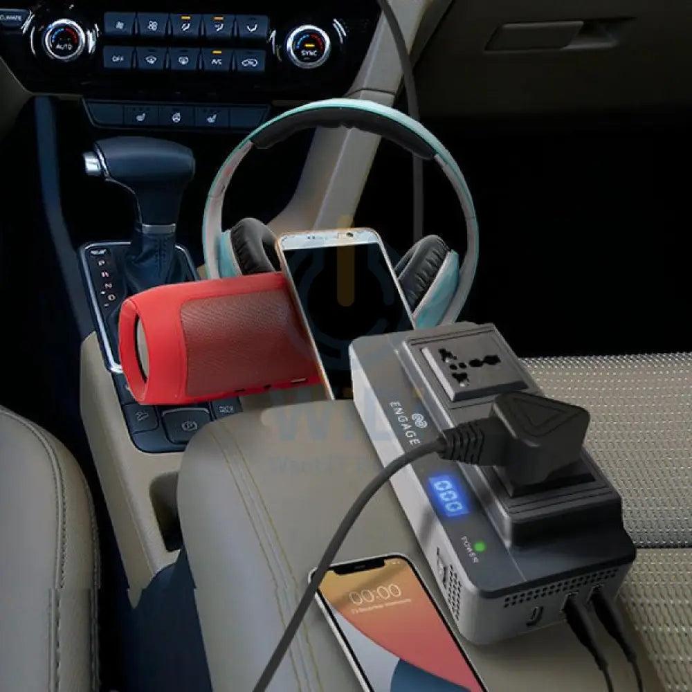 Engage 200W Portable Car Inverter Accessories > Mobiles & Tablets > Mobiles > Car Chargers
