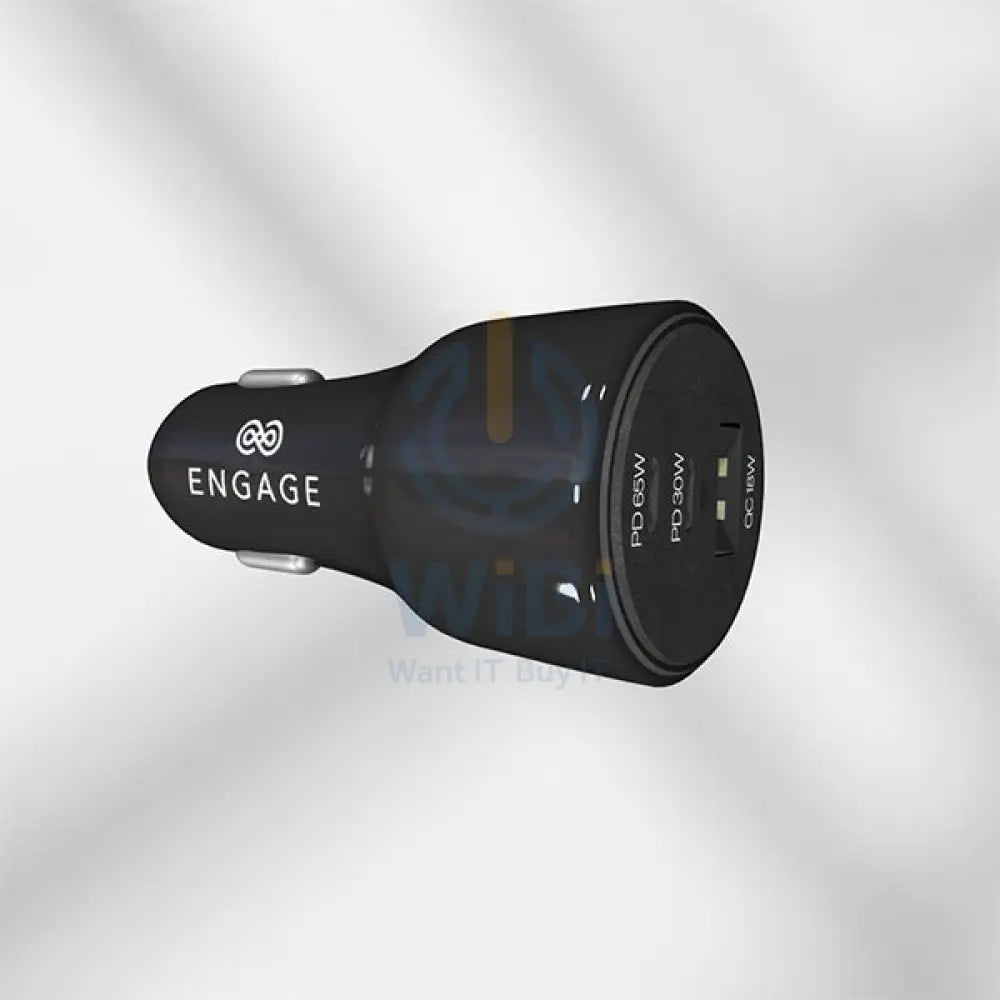 Engage 95W Quick PD Car Charger - Black Accessories > Mobiles & Tablets > Mobiles > Car Chargers