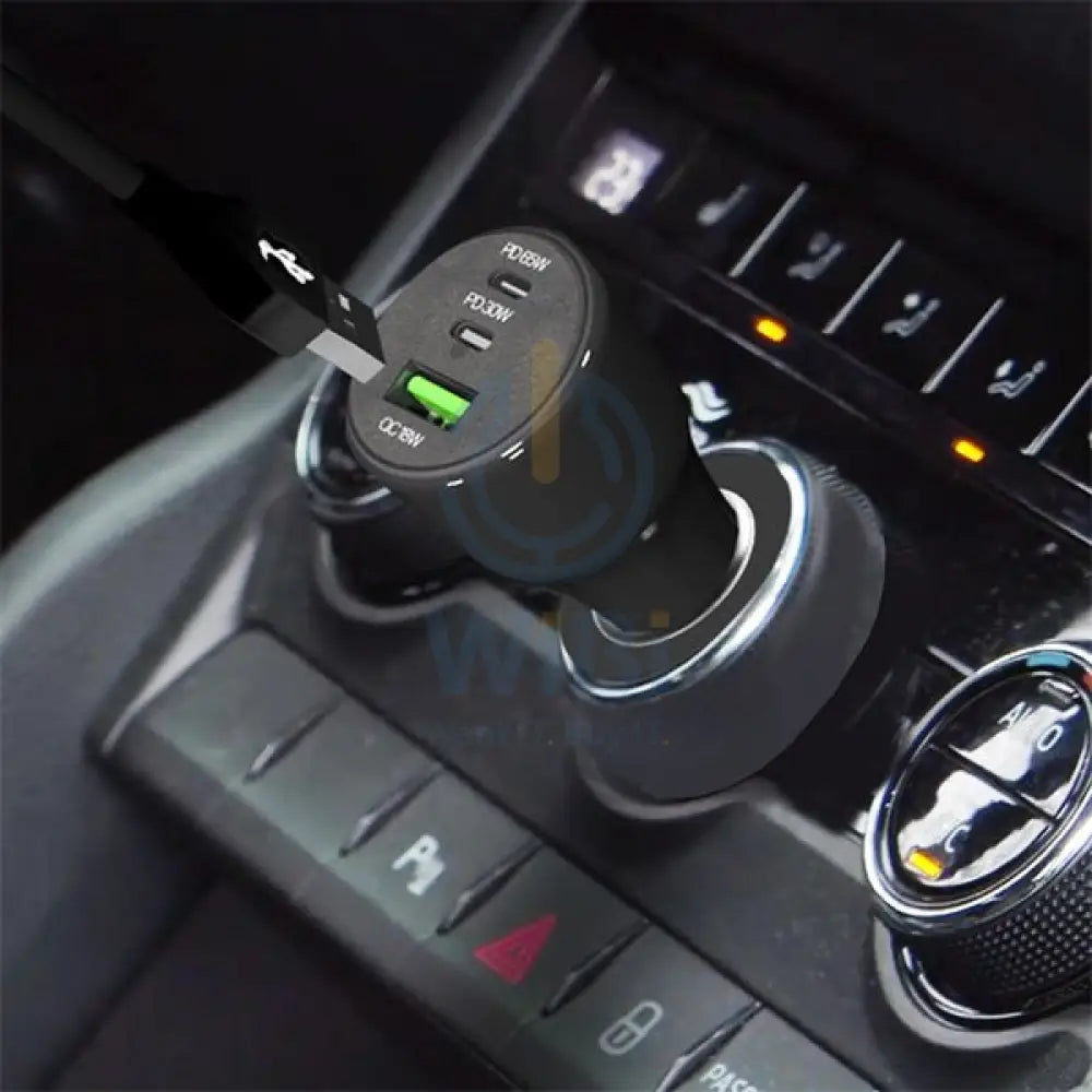 Engage 95W Quick PD Car Charger - Black Accessories > Mobiles & Tablets > Mobiles > Car Chargers