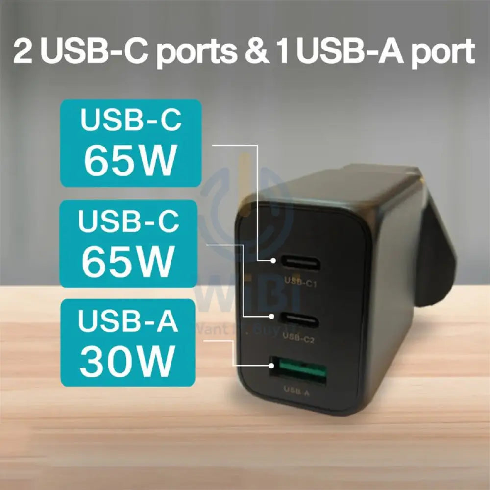 Engage Charger with GaN Technology - 65W / Black Accessories > Power Adapters