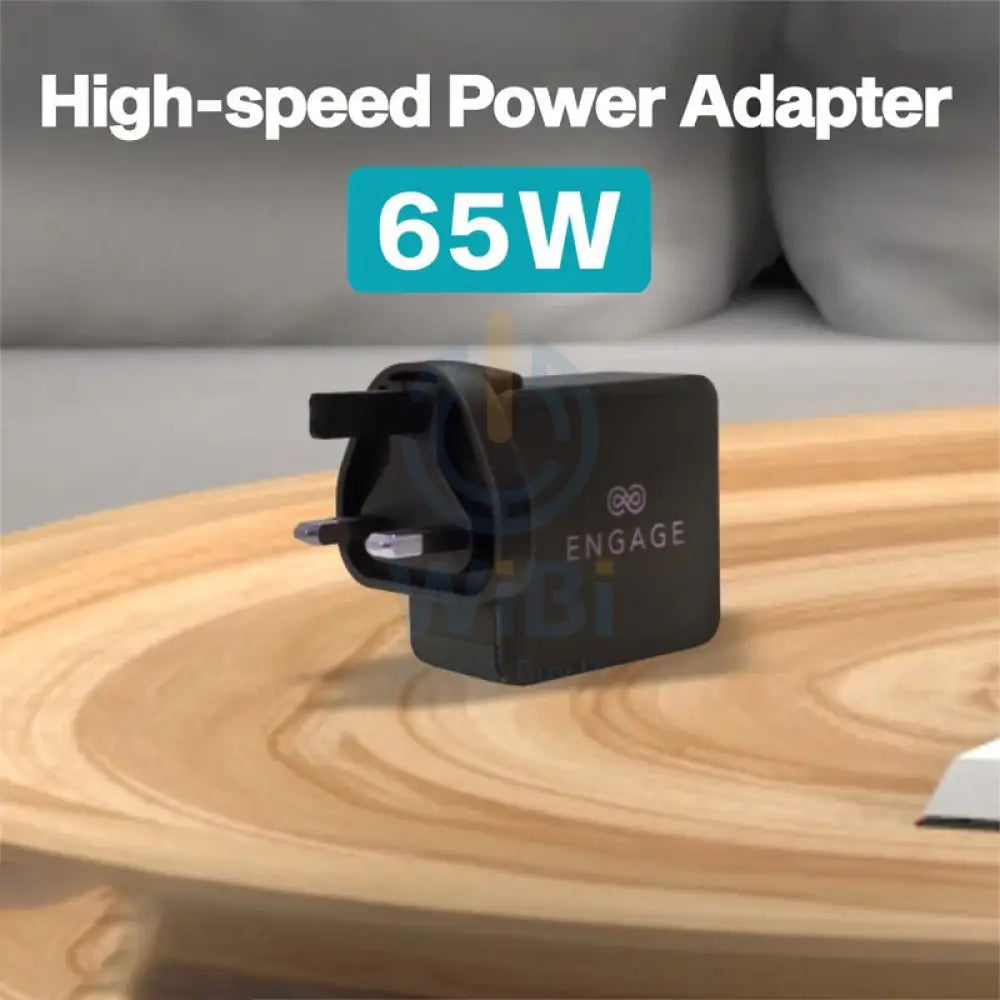 Engage Charger with GaN Technology - 65W / Black Accessories > Power Adapters