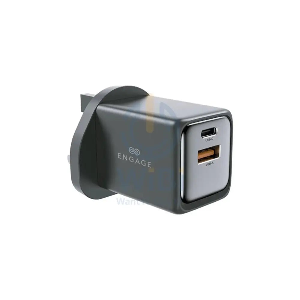 Engage Dual Port 45W GaNII PD Fast Adapter - Black Accessories > Power Adapters